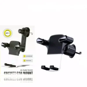 Araç Havalandırmasına Takılan Dönebilen Güçlü Telefon Tutucu HR11