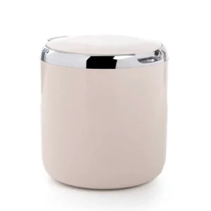 Pasifik 3 Lt. Çöp Kovası Plastik Kapaklı Bej