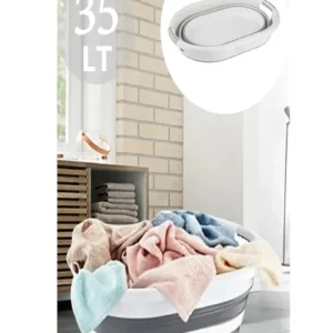 Çamaşır Sepeti Katlanır Sele 35 Lt A727