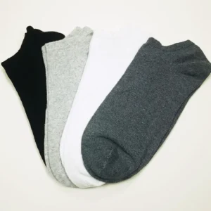 Dikişsiz Erkek Bilek Çorap Dört Mevsim Yumuşak Doku 4 Çift