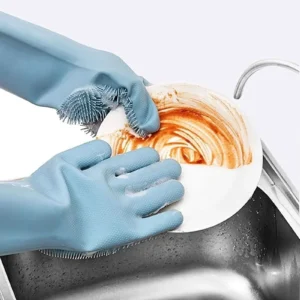 Silikon Bulaşık Yıkama Eldiveni Silikonlu Mutfak Eldiveni Temizlik Mutfak Eldiveni