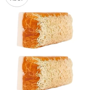 2 Adet Doğal Kabak Lifli Eşek Sütü Sabunu