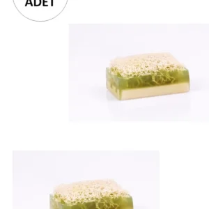 2 Adet Doğal Kabak Lifli Çay Ağacı Sabunu