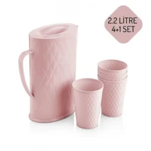 4+1 Sürahi Ve Bardak Su Seti 2.2 Lt