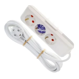 Asel 3'Lü Topraklı Grup Priz 7mt