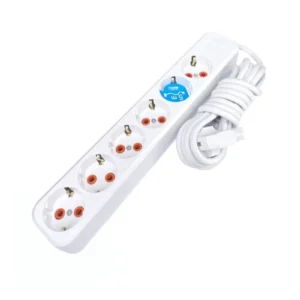 Asel 6'Lı Topraklı Grup Priz 5mt