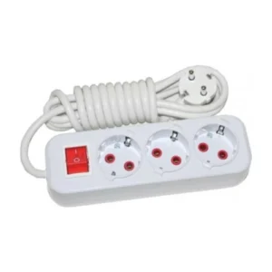 Asel Priz 3 Lü 3 MT Anahtarlı