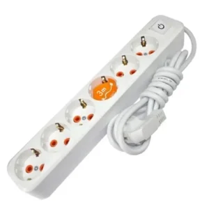 Asel 6'Lı Grup Priz Anahtarlı 3mt