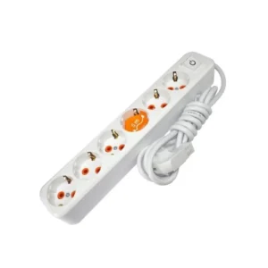 Asel 6'Lı Grup Priz Anahtarlı 5mt