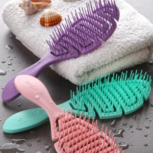 3 Boyutlu Saç Fırçası Elastik Kolay Tarama