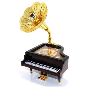 Nonni Piyano Müzik Kutusu Dekoratif Hediyelik Yf-2292