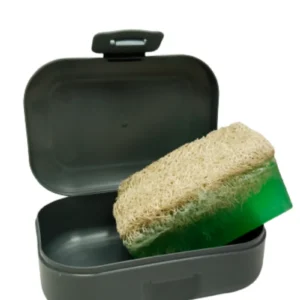 Sabun Saklama Çantalı Kabak Lifli Aloe Vera Sabunu