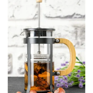 Lüx Cam 350 ml French Press Siyah
