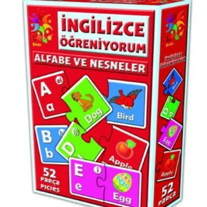Laço Puzzle Alfabe Ve Sayılar