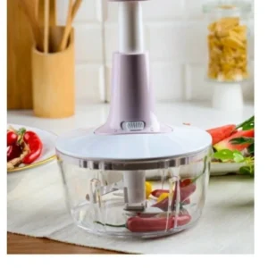 Yakut Üstten Basmalı El Rondo Blender Çelik Bıcaklı Lila