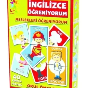 Meslekleri Öğreniyorum Eğitici Kartlar LCEGT005