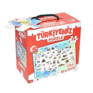Türkiyemiz Yer Puzzle 24 Parça