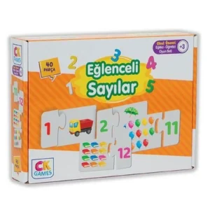Eğitici Oyun Seti Eğlenceli Sayılar 40 Parça