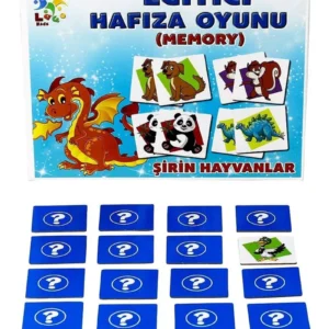 Laço Puzzle Lc022 Eğitici Hafıza Oyunu Şirin Hayvanlar