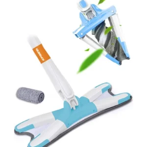 360 Derece Yeni Nesil Dönebilen Kendinden Sıkmalı X Mop Paspas