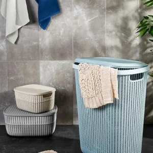 Gondol G654 Knitty Örgü Çamaşır Sepeti 57 lt