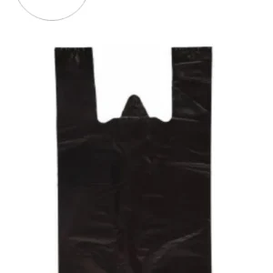 Siyah Atlet Poşet Büyük Boy 32x57 cm Takriben 72 Adet 1 Kg