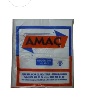 Şeffaf Hışır Atlet Poşet Küçük Boy 25x42 Cm 650 Gr (1 Paket-Takriben 300 Adet)