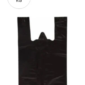 Siyah Atlet Poşet Mini Boy 20x34 cm Takriben 235 Adet 1 Kg