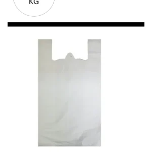 Beyaz Atlet Poşet Mini Boy 20x34 cm Takriben 2.350 Adet 10 Kg