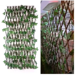 Yapay Sarmaşık Balkon Çiti Bahçe Çiti Dekoratif Akordeon Sarmaşık 300x120
