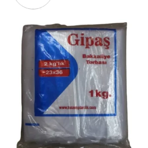 Bakkaliye Naylon Torba 2'kg lık 23x36 cm 1 Paket (Takriben 260 Adet)