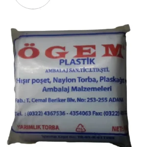 Bakkaliye Naylon Torba Yarımlık 14x27 cm 1 kg 1 Paket (Takriben 360 Adet)