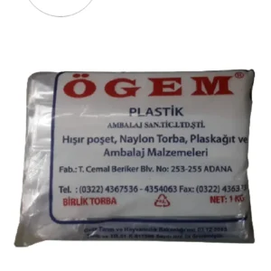 Bakkaliye Naylon Torba Birlik 20x30 cm 1 kg 1 Paket (Takriben 230 Adet)