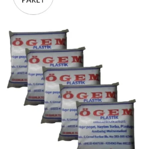 Bakkaliye Naylon Torba Yarımlık 14x27 cm 1 kg 5 Paket (Takriben 1,800 Adet)