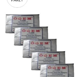 Bakkaliye Naylon Torba Beşlik 30x52 cm 1 kg 5 Paket (Takriben 525 Adet)