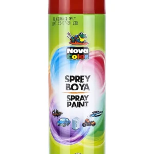 Nova Color Sprey Boya 200 Ml Kırmızı