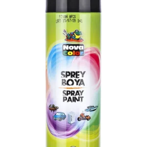 Nova Color Sprey Boya 200 Ml Siyah
