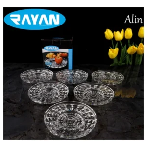 Rayan Alin 6'lı Çay Tabağı
