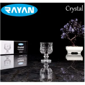Rayan Crystal 6'lı Kahve Yanı Bardak