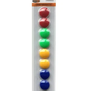 Panda Renkli Mıknatıs Küçük 8'li Pan 668