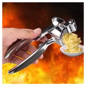 Lüks Metal Sarımsak Zencefil Ezici