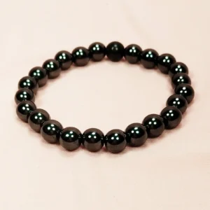 Hematit Doğal Taş Bileklik Kutulu