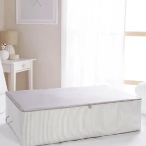 İp Kulplu Pike Battaniye Yastık Hurcu Dolapiçi Baza Altı Hurç 46x74x22 1 Adet