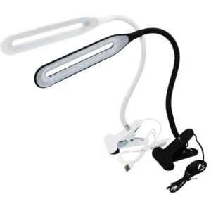 Mandallı 24 Led Usb Girişli Oynar Başlı Masa Lambası Royaleks-Clkn-1862