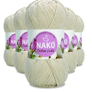 5 Adet Cotton Lüks Yelek Tunik Kazak Bluz Hırka İpi Yünü Ten 97544