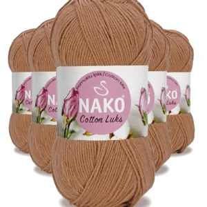 5 Adet Cotton Lüks Yelek Tunik Kazak Bluz Hırka İpi Yünü Soğan Kabuğu 97557