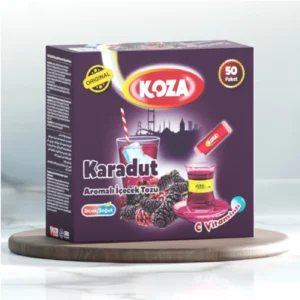 Koza Tek İçimlik Karadut Aromalı Toz İçecek 50'li
