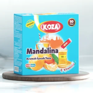 Koza Tek İçimlik Mandalina Aromalı Toz İçecek 50'li