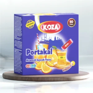 Koza Tek İçimlik Portakal Aromalı Toz İçecek 50'li