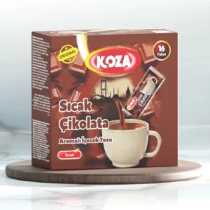 Koza Tek İçimlik Sıcak Çikolata Aromalı Toz İçecek 16'lı